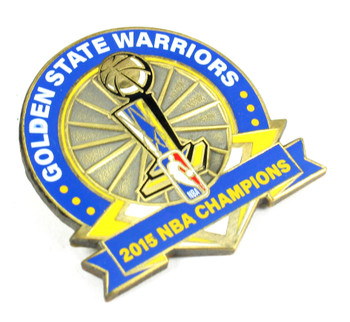 Golden State Warriors 2015 NBA Champions Pin - Limited 1,000