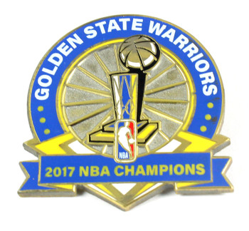 Golden State Warriors 2017 NBA Champions Pin - Limited 1,000