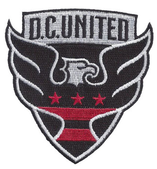 DC United Embroidered Patch - 3"