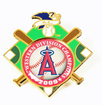 Angels 2009 Western Division Champs Pin