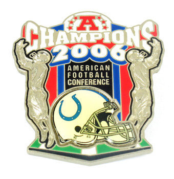 Indianapolis Colts 2006 AFC Champs Pin.