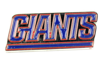 New York Giants Logo Pin w/ Red