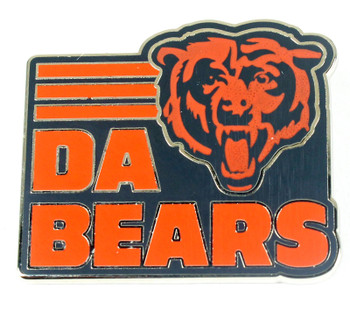 Chicago Bears Slogan Pin