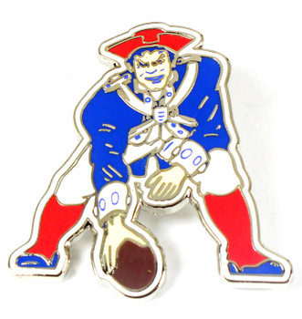 New England Patriots Vintage Retro Pin