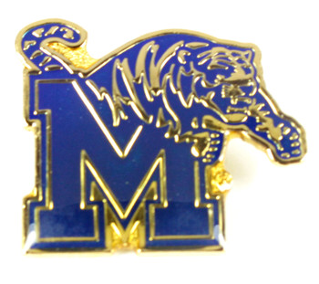 Memphis Tigers Logo Pin