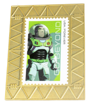 Buzz Lightyear Stamp Pin #2 - 2.25"