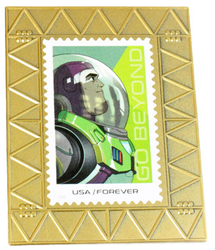 Buzz Lightyear Stamp Pin #4 - 2.25"