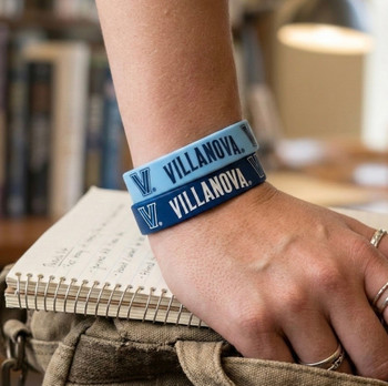 Villanova Wide Wristbands (2 Pack)