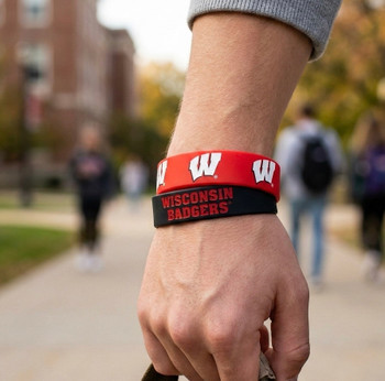 Wisconsin Wide Wristbands (2 Pack)