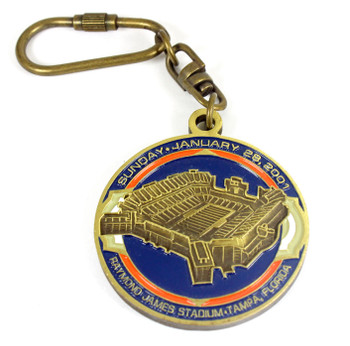 Super Bowl XXXV (35) Double Sided Key Chain - Raymond James Stadium