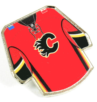 Calgary Flames Home Jersey Pin