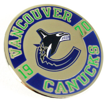 Vancouver Canucks Established 1970 Pin