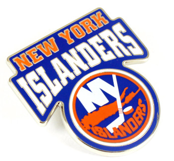 New York Islanders Logo w/ Wordmark Pin