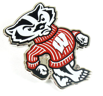 Wisconsin Badgers Mascot Pin