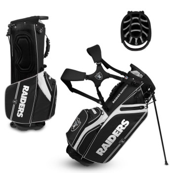 Las Vegas Raiders Hybrid Golf Bag