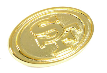 San Francisco 49ers Gold Logo Pin