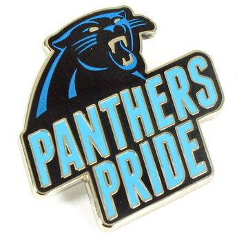 Carolina Panthers Slogan Pin.