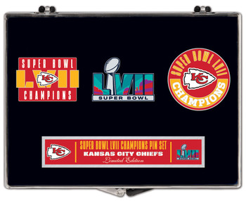 Kansas City Chiefs 2022 AFC Champs Pin - Super Bowl LVII (57)