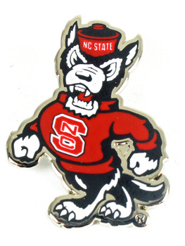 North Carolina State Mascot Pin