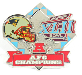 Super Bowl XLI (41) Logo Pin