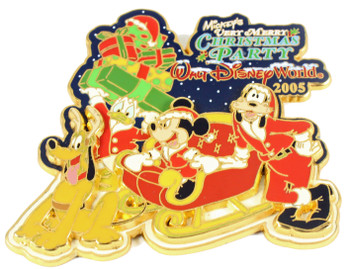 Mickey's Very Mery Christmas Party Disney Pin - Multi-Layered - 3"