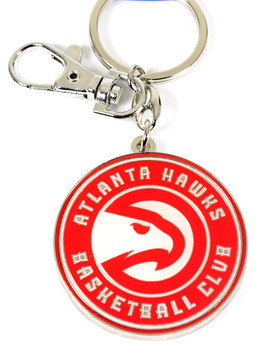 Atlanta Hawks Silver Key Chain