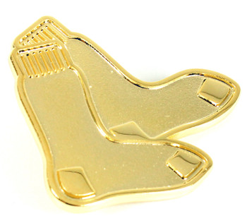 Boston Red Sox Logo Pin - Gold