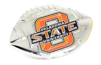 Oklahoma State 3-D Football Pin