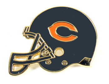 Chicago Bears Gold Plated Helmet Pin