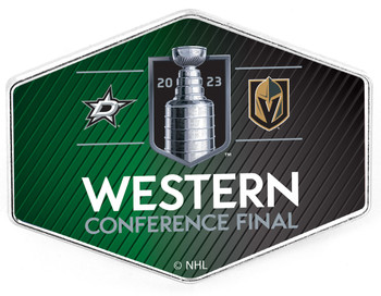 2023 NHL Western Conference Match Up Pin - Knights vs. Stars