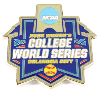 2023 Women's College World Series Logo Pin