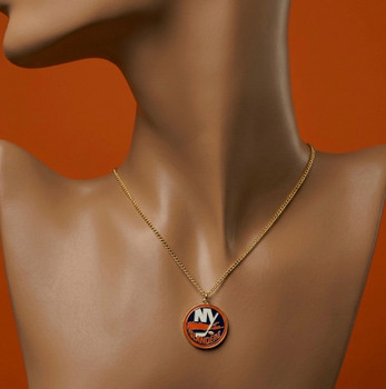 New York Islanders Logo Necklace