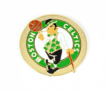 Boston Celtics Gold Plated Magnet