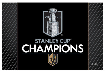 Vegas Knights 2023 NHL Stanley Cup Champs Magnet - 3" x 2"