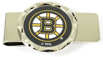 Boston Bruins Diamond Cut Money Clip