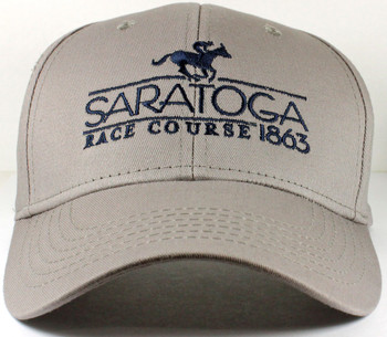 Saratoga Race Course 1863 Cap - Grey