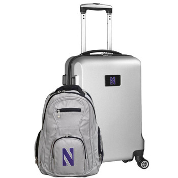 Northwestern Deluxe 2-Piece Backpack and Carry-on Set