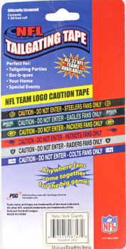 Chicago Bears Tailgating Caution Tape - 50 Ft. Roll