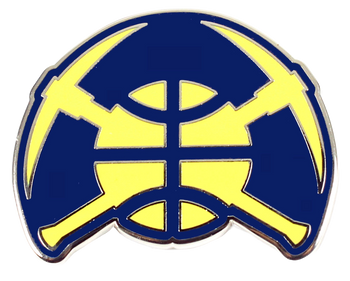 Denver Nuggets Secondary Logo Pin