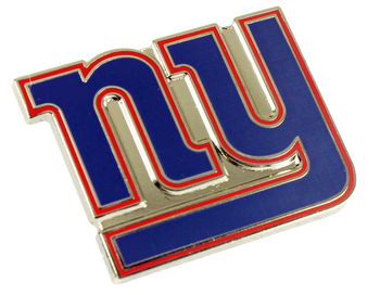 New York Giants Logo Pin w/ Red