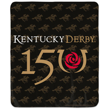 2024 Kentucky Derby 150th Anniversary Blanket - 60" x 50"