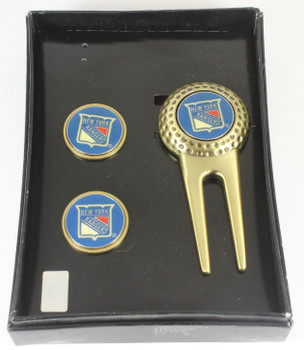 New York Rangers Golf Ball Marker / Divot Repair Tool