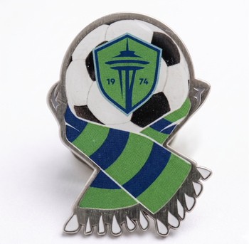 Seattle Sounders Scarf Pin