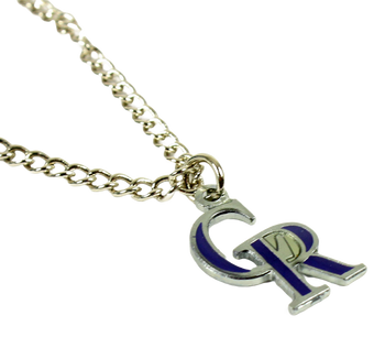 Colorado Rockies Logo Necklace - 24" Chain