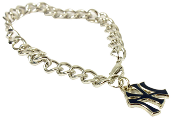 New York Yankees Logo Bracelet - 7.25" Chain