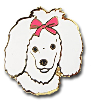 Poodle Lapel Pin