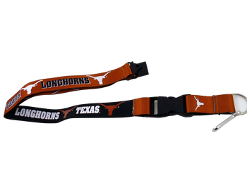 Texas Longhorns Reversible Detachable Lanyard