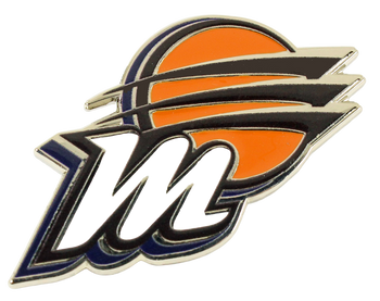Phoenix Mercury WNBA Logo Pin