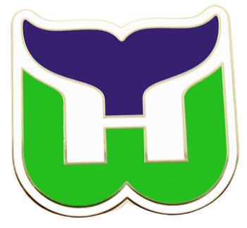 Hartford Whalers Logo Pin
