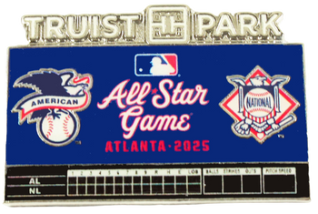 2025 MLB All-Star Game Truist Park Scoreboard - Limited 1,000